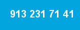 913 231 71 41 913 231 71 41